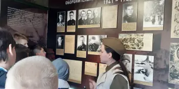 Выездная мобильная экспозицию Белорусского государственного музея истории Великой Отечественной войны