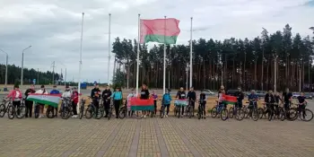 В Борисове состоялся велопробег, приуроченный ко Дню освобождения города от немецко-фашистских захватчиков