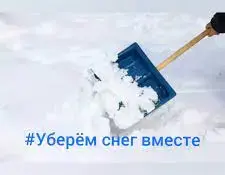 Молодежная акция "Уберем снег вместе"
