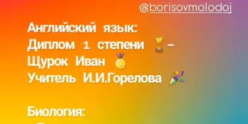 Предметные олимпиады