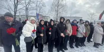 Митинг, посвящённый выводу войск из Афганистана