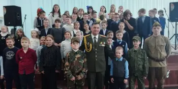 Уроки Мужества и концерт ко дню Победы