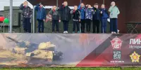 Приём в пионеры на "Линии Сталина"