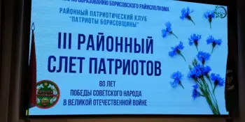 Слёт юных патриотов Борисовщины
