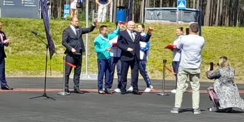 Открытие лыжероллерной трассы