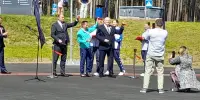 Открытие лыжероллерной трассы