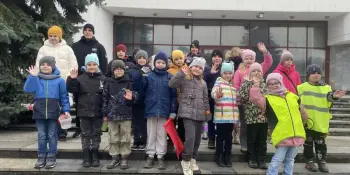 Осенние каникулы в лагере "ПАРУС", день второй