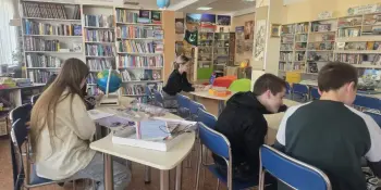 Экскурсия в отдел иностранной литературы библиотеки им.И.Х.Колодеева